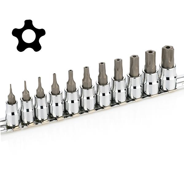 Bertきりっとさん専用.5 5 Point 5星（5角） 11pcイジリ止めトルクスビットセット ODGN2