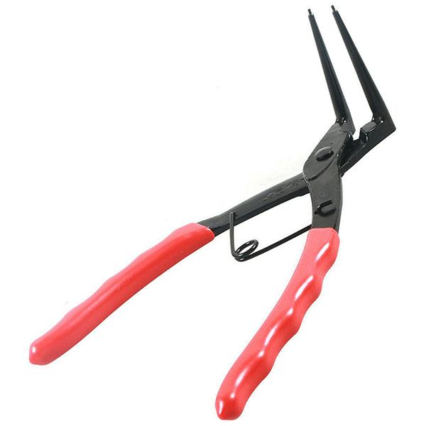 ブレーキマスターシリンダーやバイクのフロントフォーク部のＣクリップ取り外しに便利プライヤーになります。■商品仕様・先　端：1.6mm前後・全　長：185mm・アーム長：53mm・適用スナップリング径：10〜50mm※現物のグリップ色は赤です。