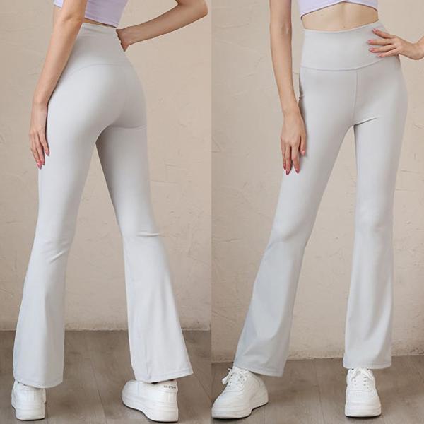 ロングパンツ ヨガパンツ レディース ヨガウェア ホットヨガ ロング ブーツカット ダンスパンツ バレエ 美脚パンツ スポーツウェア フィットネス ストレッチ