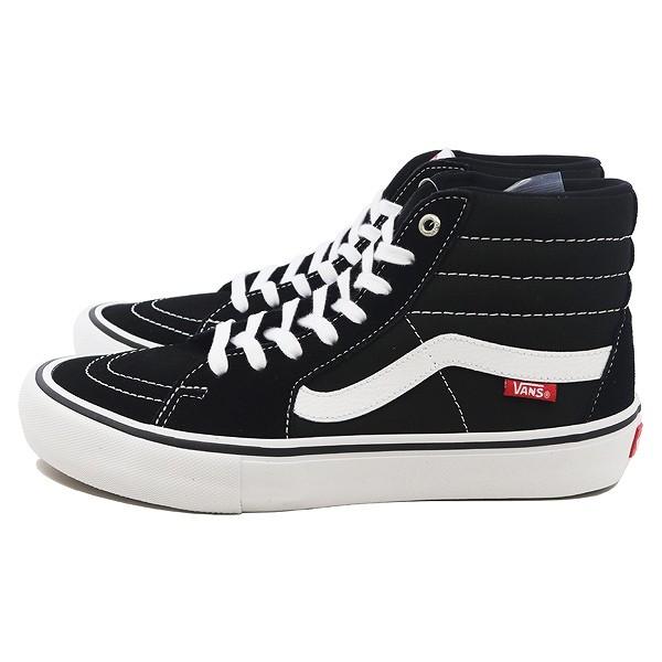 vans sk8 hi pro black white