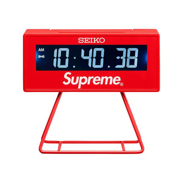 Supreme（シュプリーム） セイコー クロック 目覚まし時計 SUPREME