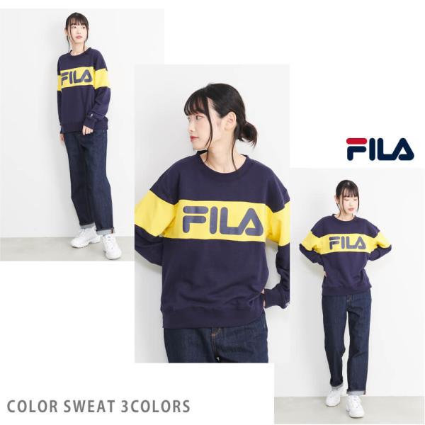 Fila フィラ トレーナー レディース スウェット 上 長袖 薄手 厚手 おしゃれ スポーツ ブランド Fl1505 Buyee 日本代购平台 产品购物网站大全 Buyee一站式代购 Bot Online