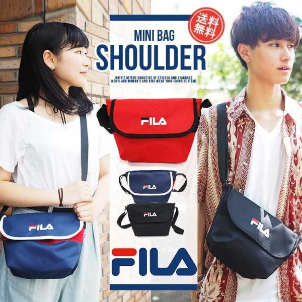 Fila フィラ ショルダーバッグ メンズ レディース 小さめ ミニ 斜めがけ 軽量 軽い ミニショルダー ポシェット ブランド Buyee 日本代购平台 产品购物网站大全 Buyee一站式代购 Bot Online