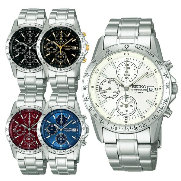 SEIKO セイコー スピリット 腕時計 メンズ クロノグラフ 10気圧防水 ストップウオッチ タキメーター ビジネス カジュアル SBTR 5色展開 3年保証