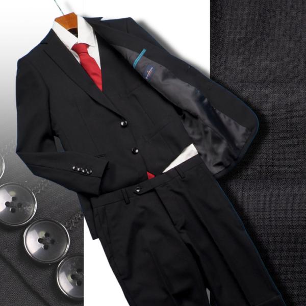 新品 大手百貨店扱い 春夏 ウール100% マイクロチェック スリーピース