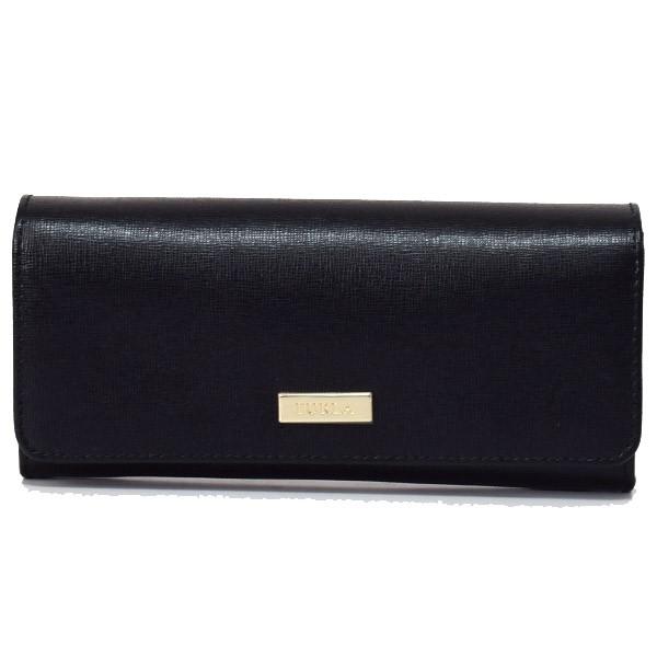 FURLA（フルラ） 財布 レザー クラシック 二つ折り 長財布 ブラック 