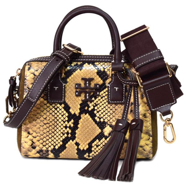 TORY BURCH（トリーバーチ） バッグ レザー スエード パイソン