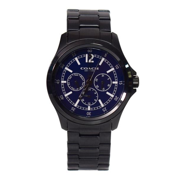 コーチ 時計 Coach メンズ バロー マルチ ファンクション ブレスレット インダイヤル ウォッチ 腕時計 ブラック ネイビー ブランド専門店 アウトレット365 通販 Yahoo ショッピング