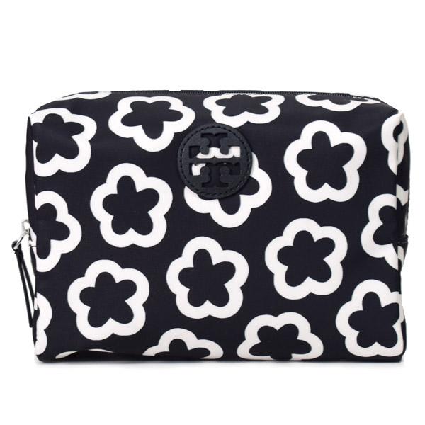 ☆TORYBURCH 花柄化粧ポーチ☆ TORY BURCH（トリーバーチ） コスメポーチ ナイロン ニューロン 花柄