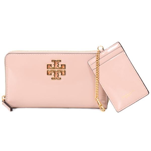 TORY BURCH（トリーバーチ） 長財布 パテントレザー ブリテン ジップ 