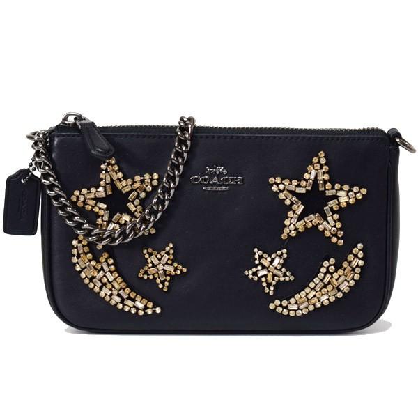 COACH（コーチ） バッグ カーフレザー クリスタル エンベリッシュ 