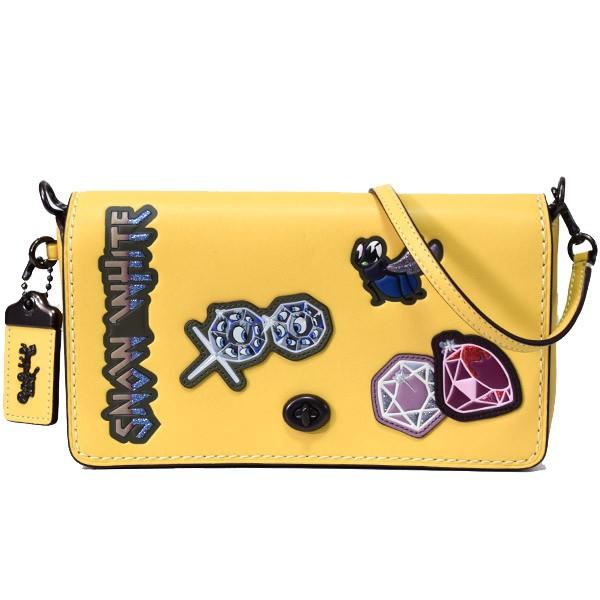 コーチ バッグ Coach ディズニー コラボ グラブタンレザー ダーク フェアリーテール パッチ スノー ホワイト ショルダーバッグ サンフラワー ブランド専門店 アウトレット365 通販 Yahoo ショッピング