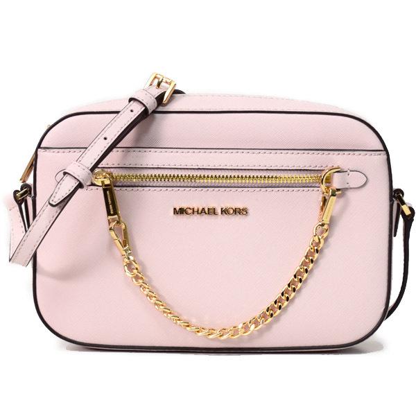マイケルコース ショルダーバッグ レザー ロゴ スクエア チェーン ピンク マイケルコース MICHAEL KORS バッグ （ピンク） -waja bazar - 海外