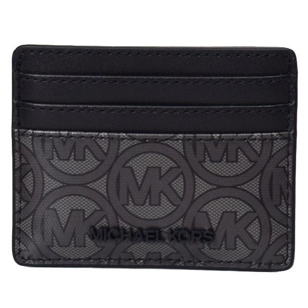 マイケルコース カードケース MICHAEL KORS レザー ジュディ ロゴ スリム名刺入れ 定期入れ パスケース ラゲッジ 35S2T2JD3C MICHAEL KORS（マイケルコース） カードケース レザー ジュディ ロゴ