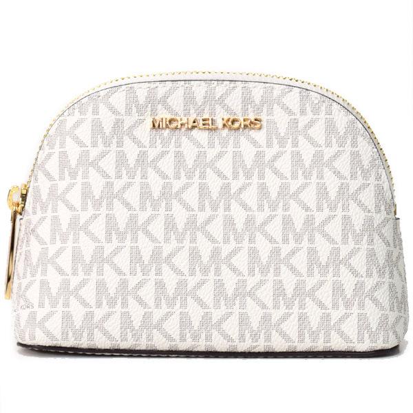 マイケルコース コスメポーチ MICHAEL KORS レザー モノグラム ロゴ