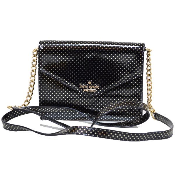 ケイトスペード ブック型 クラッチバッグ バッグ ブラック&ホワイト ケイトスペード ブック型 クラッチバッグ バッグ ブラック&ホワイト