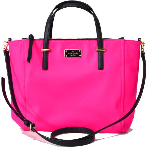 【ケイトスペード 】ナイロン 2way ハンド ショルダーバッグ kate spade ケイトスペード 2WAY ハンドバッグ ナイロン素材