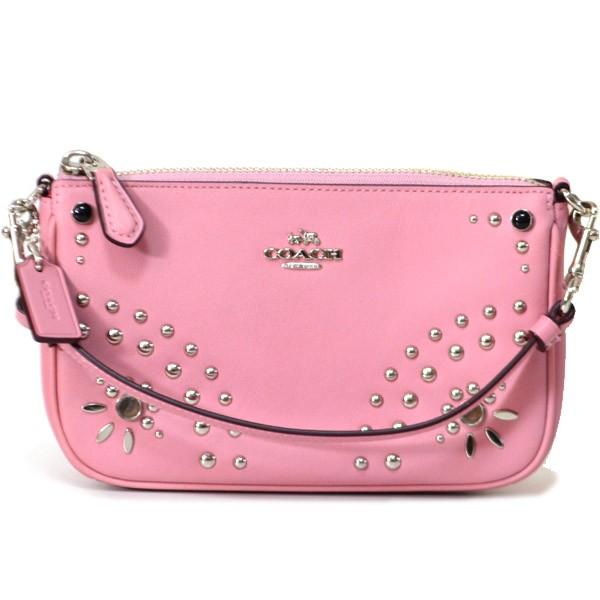 COACH（コーチ） マルチポーチ グラブタン レザー ウェスタン リベット 