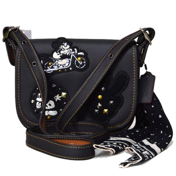 COACH（コーチ） バッグ パトリシア スカーフ パッチワーク スタッズ 
