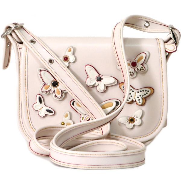 COACH コーチ バッグ バタフライ リベット カーフ レザー オール