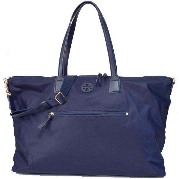 トリーバーチ ナイロン 2way ショルダーバッグ ハンドバック ネイビー 中古】 トリーバーチ Tory Burch Nyron ショルダーバッグ 2wayバッグ