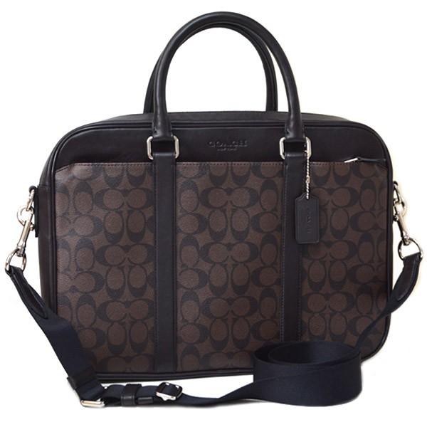 COACH（コーチ） バッグ メンズ レザー シグネチャー ジップ バイ