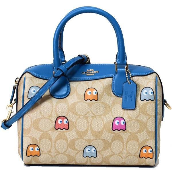 コーチ バッグ COACH コーティングキャンバス スムースレザー 
