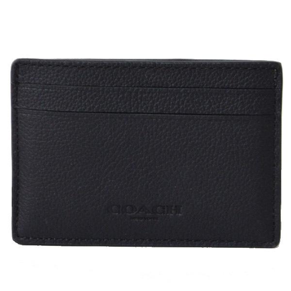 COACH（コーチ） カードケース メンズ レザー スリム マネークリップ