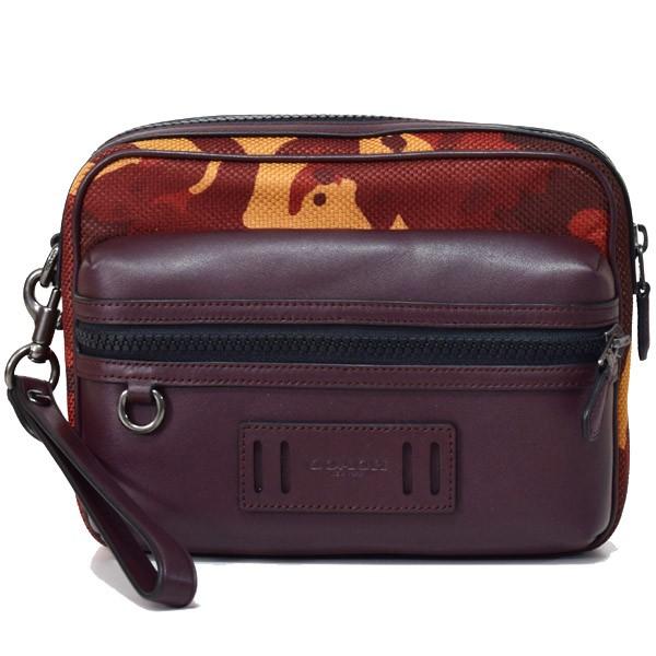 美品❤️COACH コーチ テレイン ボディバッグ レザー COACH（コーチ） バッグ メンズ キャンバス カーフレザー テレイン
