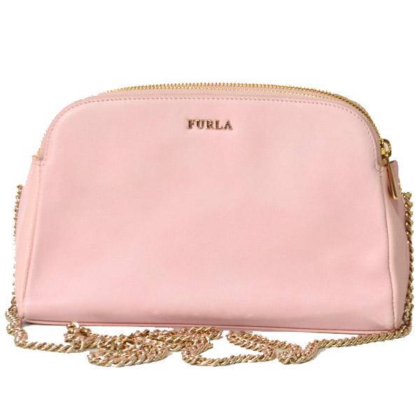 FURLA（フルラ） バッグ カプリッチョ レザー チェーン クロスボディー 