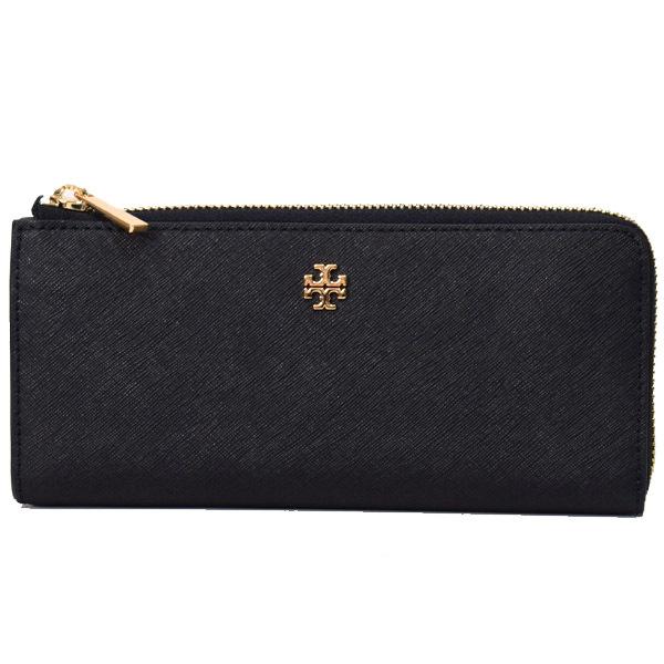 【未使用保管】 トリーバーチ エマーソン L字ファスナー 長財布 TORY BURCH（トリーバーチ） 財布 サフィアーノレザー エマーソン ロゴ