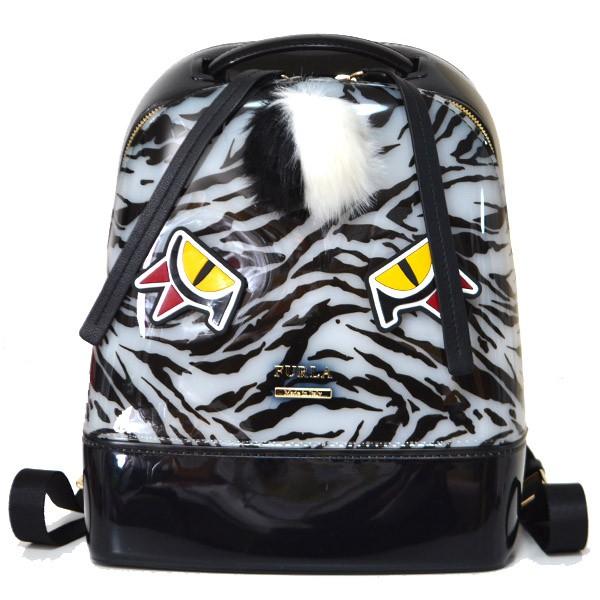 FURLA フルラ バッグ キャンディ ジャングル アニマル モチーフ ゼブラ  