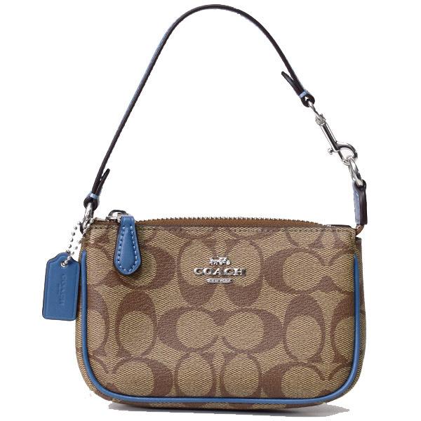 COACH（コーチ） バッグ シグネチャー レザー リストレット マルチ