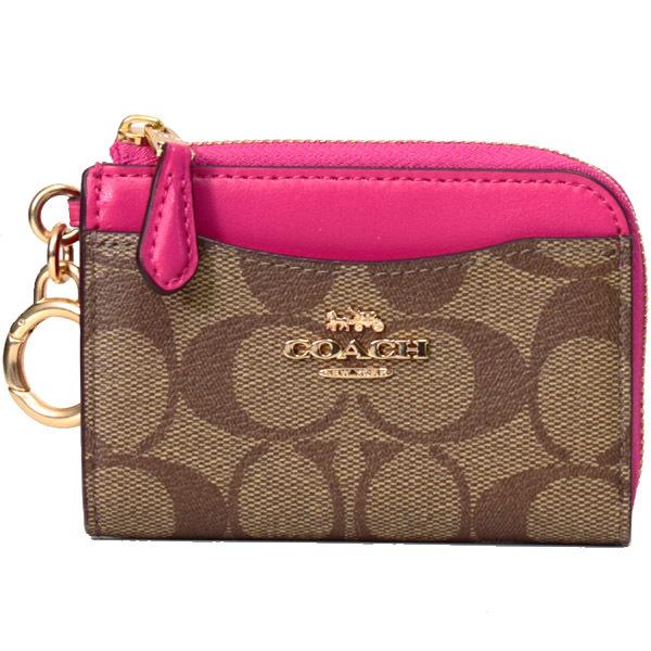 往復送料無料 COACH コーチ コインケース 小銭入れ シグネチャー