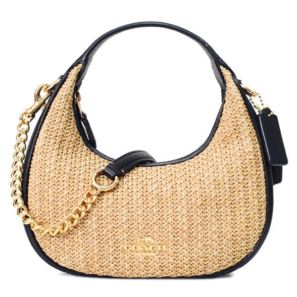 未使用級 COACH カゴバッグ ドローストリング バケット2WAY ストロー COACH - COACH コーチ カゴバッグ ストローの通販 by celeb