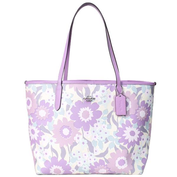 COACH（コーチ） バッグ レザー 花柄 フラワー フローラル ロゴ シティ