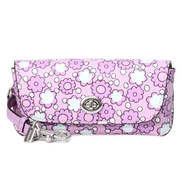 COACH（コーチ） 眼鏡ケース コーティングキャンバス レザー 花柄
