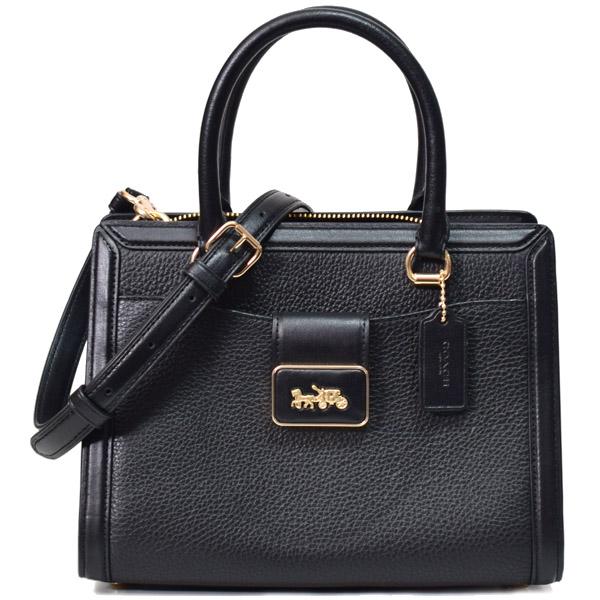 COACH（コーチ） バッグ レザー グレース キャリー オール ロゴ 2way 