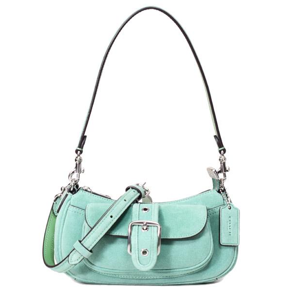 COACH（コーチ） バッグ スエード レザー ミニ アシュトン 2way クロス