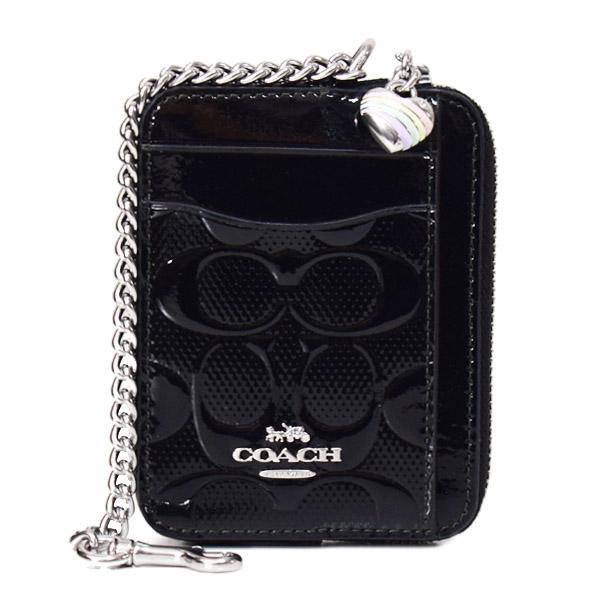 コーチ COACH                         パテントレザー                       パッチワーク   保存袋あり F17127 Amazon.com: COACH Pebbled Turnlock Chain Tote 27 Li/Black One Size