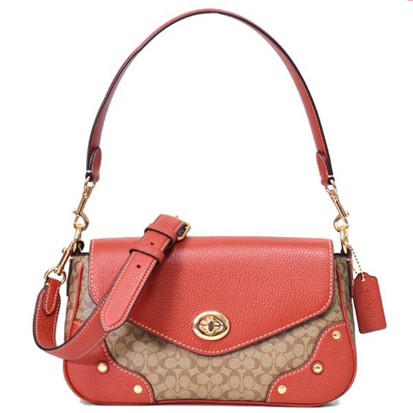 COACH（コーチ） バッグ コーティングキャンバス レザー シグネチャー