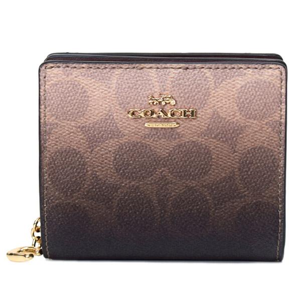 COACH（コーチ） 財布 コーティングキャンバス レザー シグネチャー