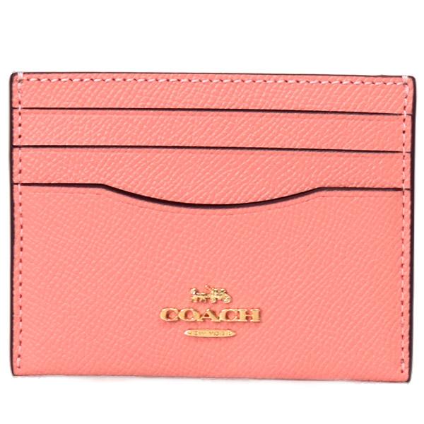 COACH（コーチ） カードケース クロスグレインレザー ロゴ