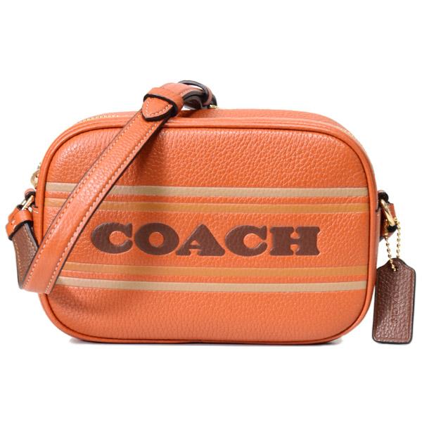 コーチ バッグ COACH レザー ロゴ ストライプ ミニ ジェイミー カメラバッグ クロスボディー ショルダーバッグ キャニオンマルチ CH308 COACH（コーチ） バッグ レザー ロゴ ストライプ ミニ ジェイミー