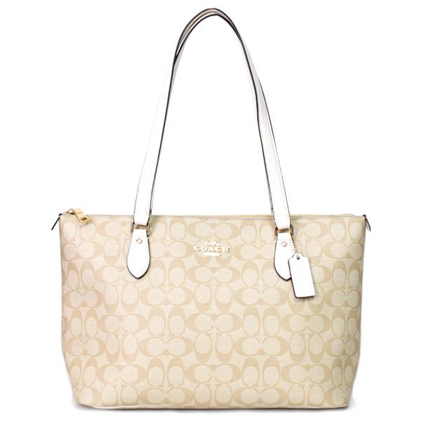 COACH（コーチ） バッグ コーティングキャンバス レザー シグネチャー 