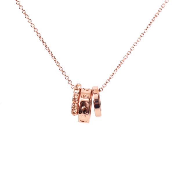 COACH（コーチ） ネックレス シグネチャー ストーン ロンデル リング 