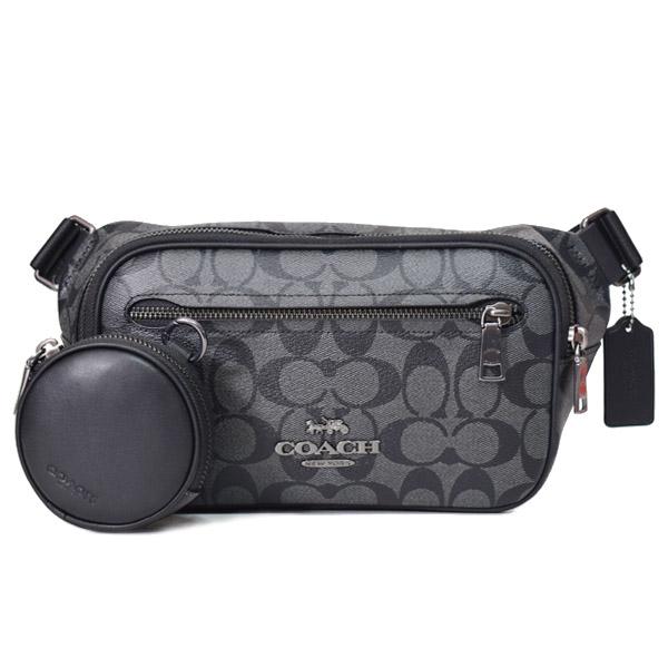 COACH コーチ バッグ コーティングキャンバス レザー シグネチャー 
