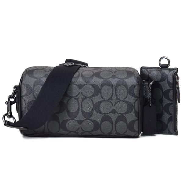 COACH（コーチ） バッグ コーティングキャンバス レザー シグネチャー 