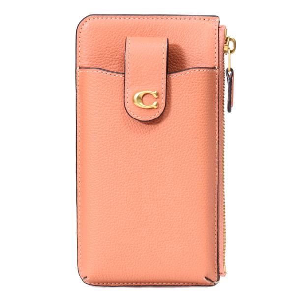 COACH（コーチ） 長財布 レザー エッセンシャル フォン iPhone スマホ