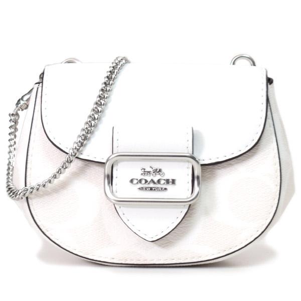 COACH（コーチ） カードケース レザー シグネチャー モーガン チェーン 